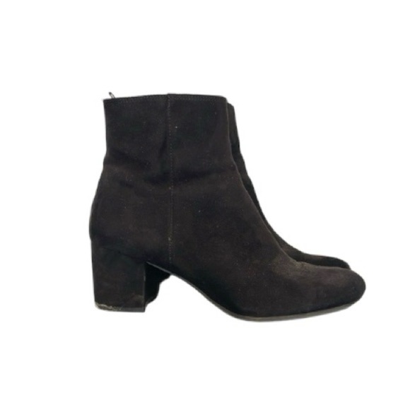 Faux Suede Ankle Boots - Picture 4 of 8